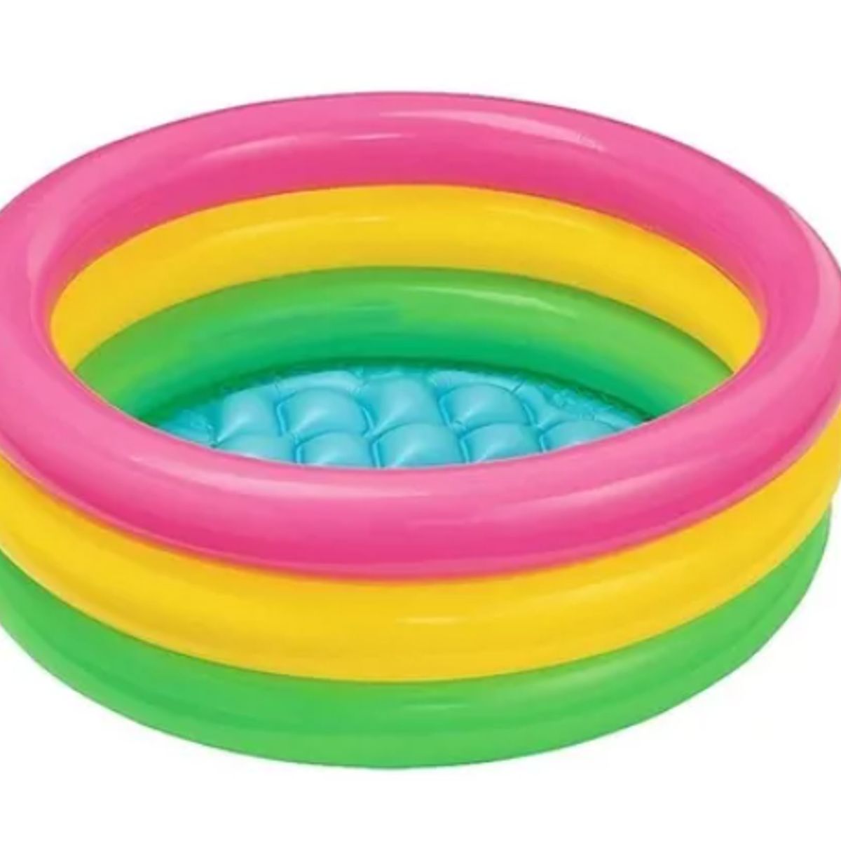 GENERICO - Piscina Inflable Bebe 3 Anillos Acolchada