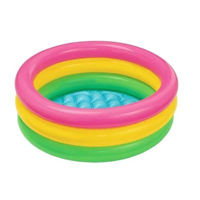 Imagen 2 del producto Piscina Inflable Bebe 3 Anillos Acolchada