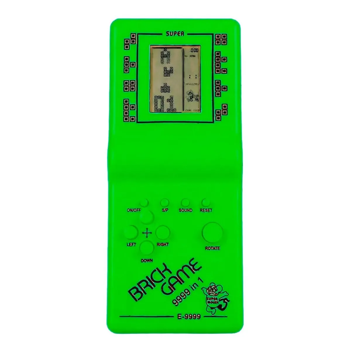 GEN - Consola Portatil Compatible Con Tetris BrickGame Video Juego