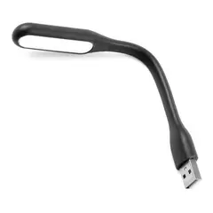 GEN - Luz Led Mini Portátil Usb Flexible Lámpara Usb Led Colores - Negro