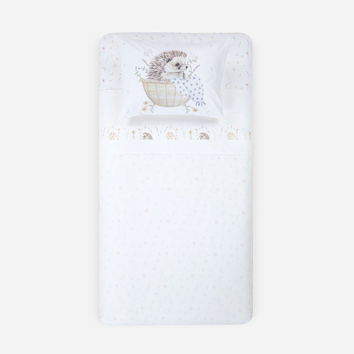 ROSEN - Sábana 200 Hilos Algodón Infantil Silvestre 1,5 Plazas