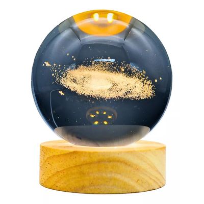 Imagen 2 del producto Lampara De Noche Bola De Cristal Led Diseños 3d