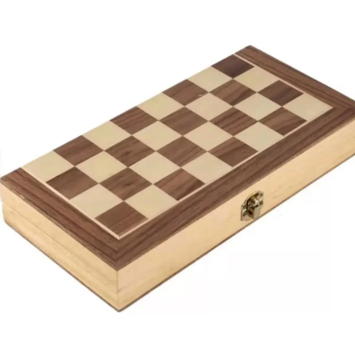 GENERICO - Ajedrez Madera Gran Calidad 35x35 Cm Excelente Ajedrez