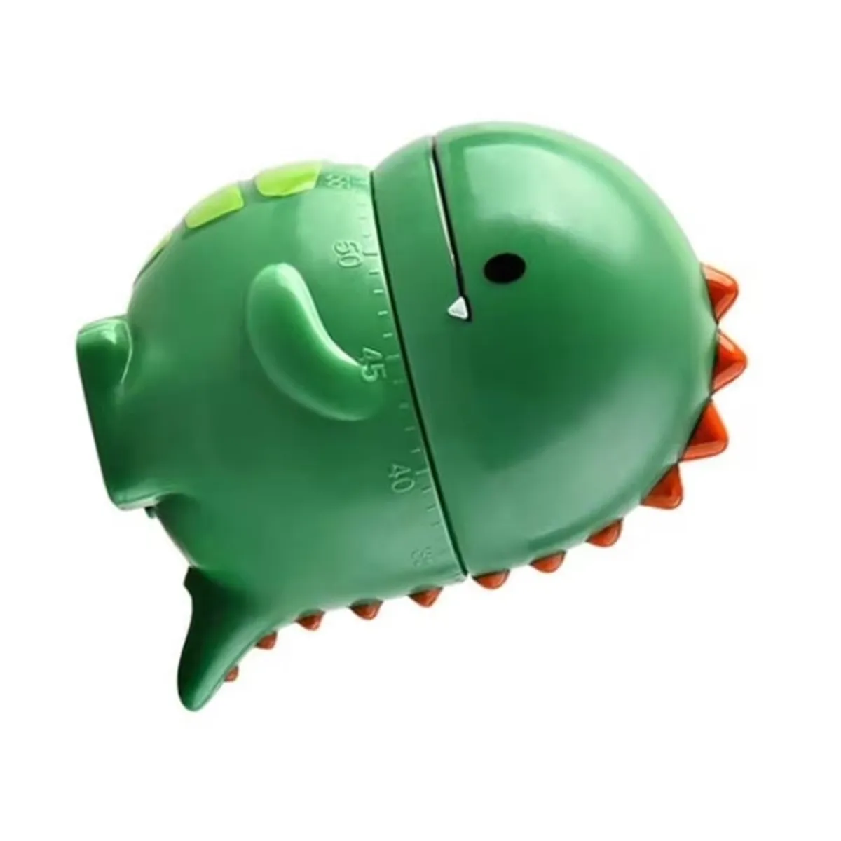 GENERICO - Temporizador de Cocina a Cuerda DINOSAURIO VERDE