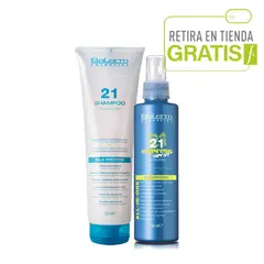 SALERM - 21 Kit Shampoo + Ac. express