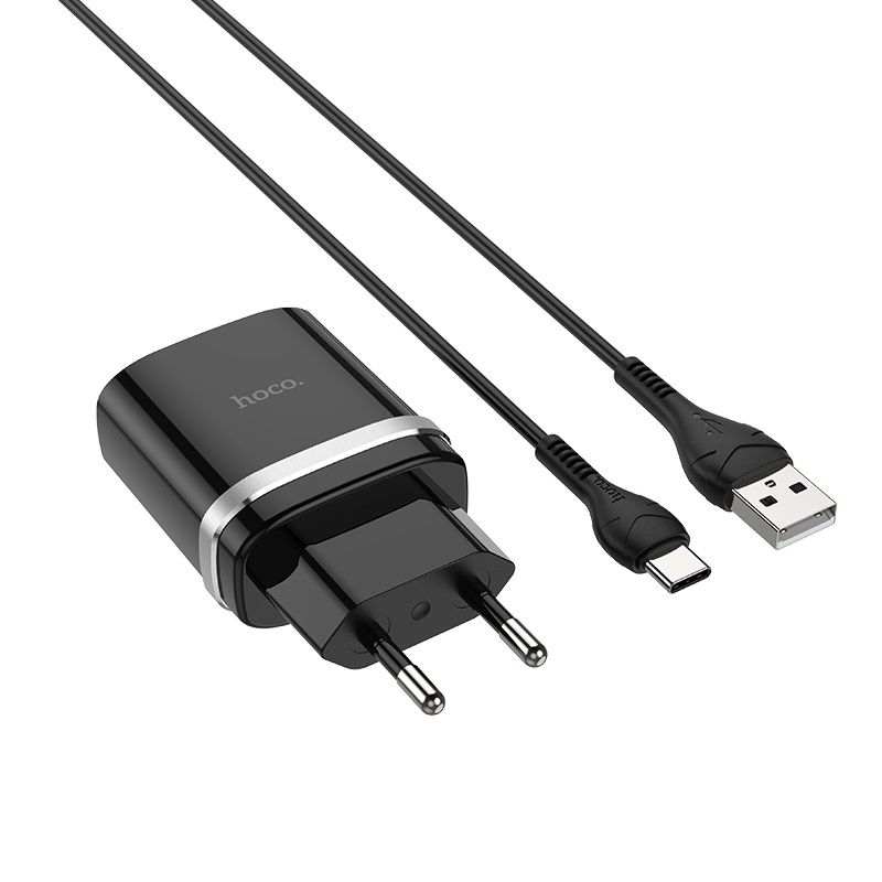 HOCO - Cargador Hoco C12Q USB-C Fast Charger QC30 18W