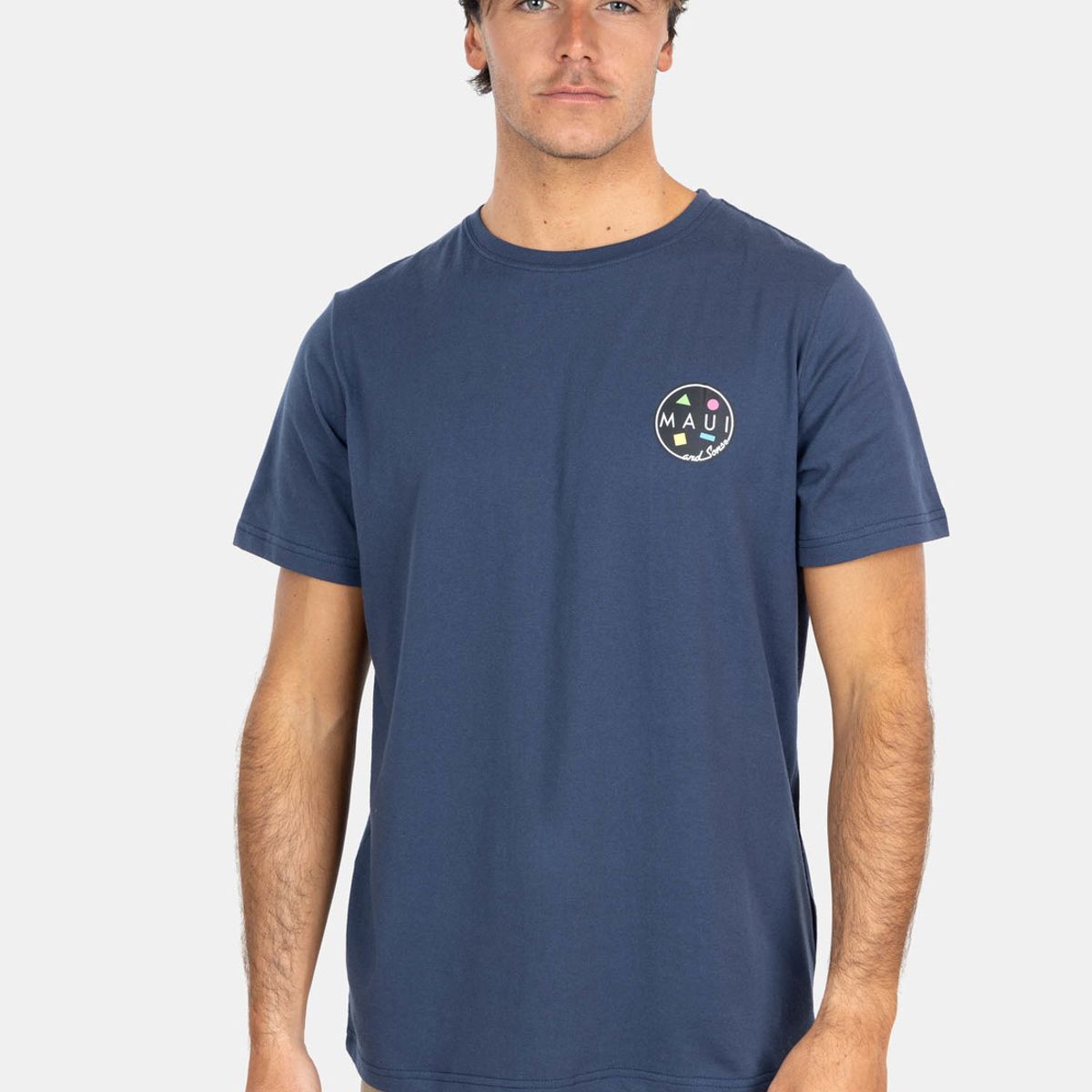 MAUI AND SONS - Polera ML Magic Hombre Negro Maui And Sons