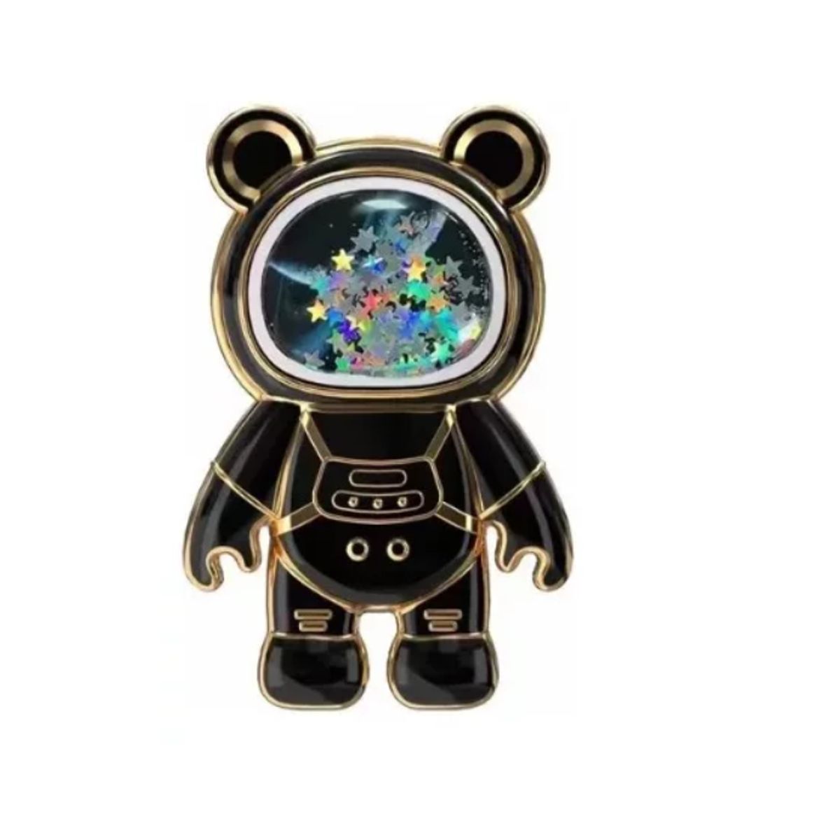 GENERICO - Soporte De Agarre Universal Para Teléfono Móvil -astronauta-NEGRO