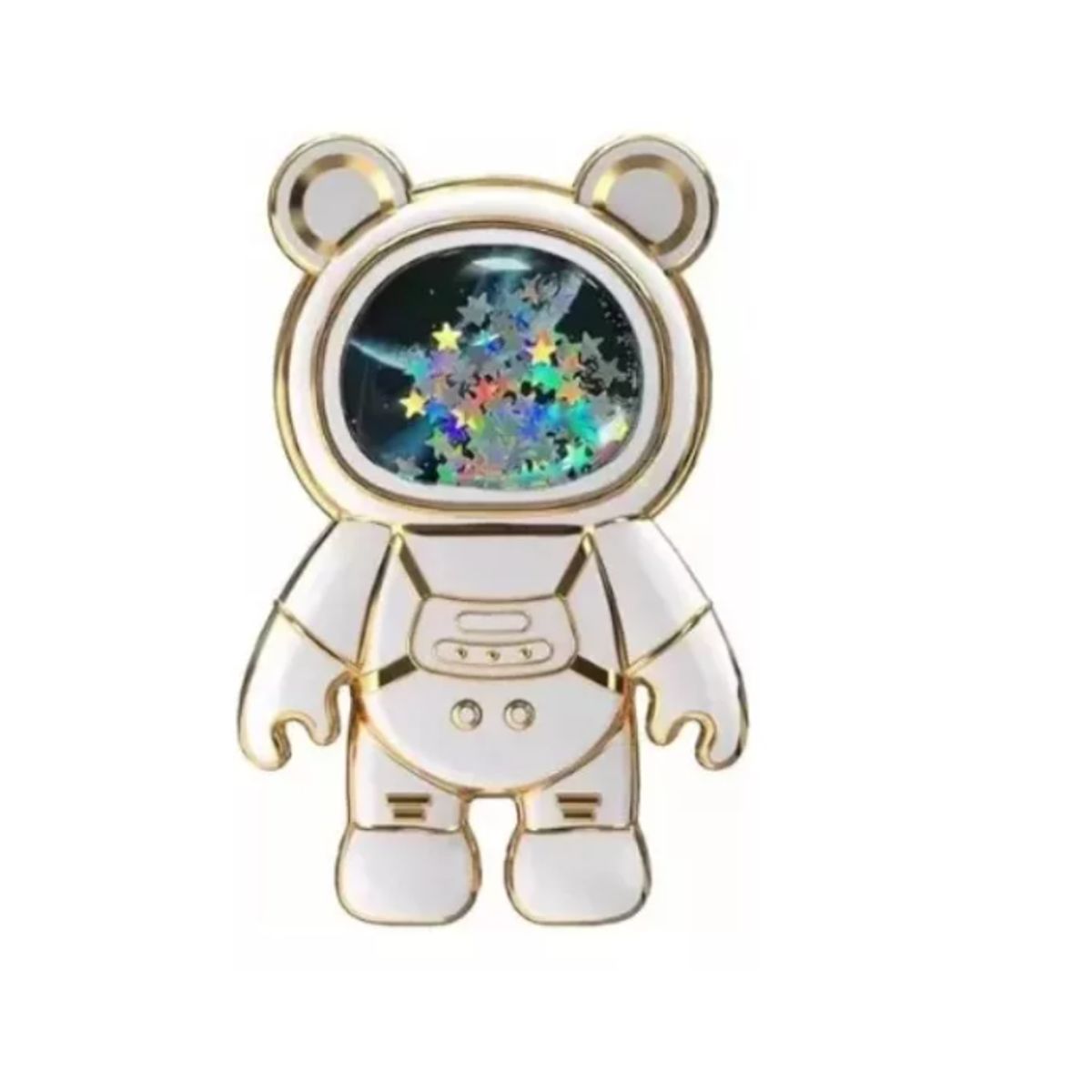 GENERICO - Soporte De Agarre Universal Para Teléfono Móvil -astronauta-BLANCO