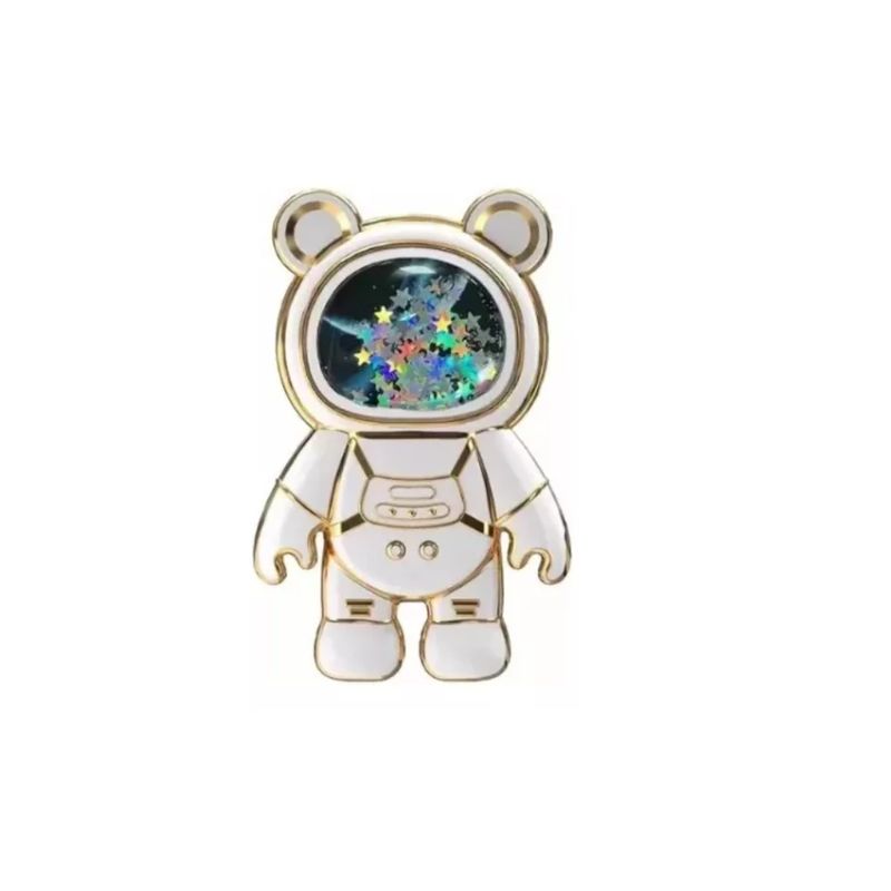 GENERICO - Soporte De Agarre Universal Para Teléfono Móvil -astronauta-BLANCO