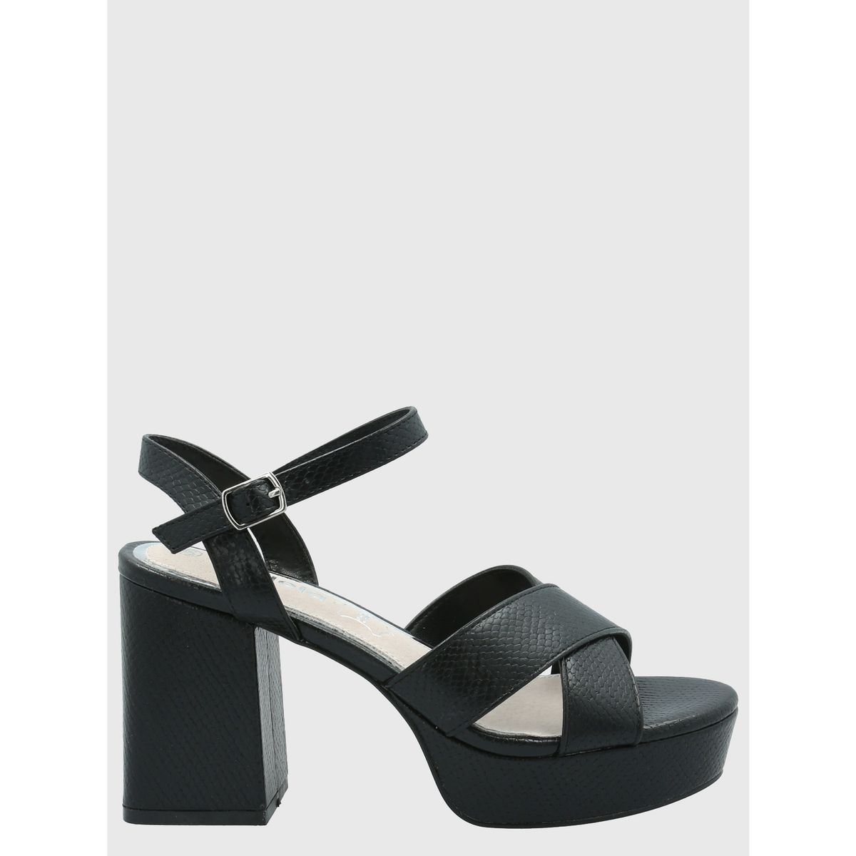 AZALEIA - Sandalia Mujer Cristiana Negro AZALEIA