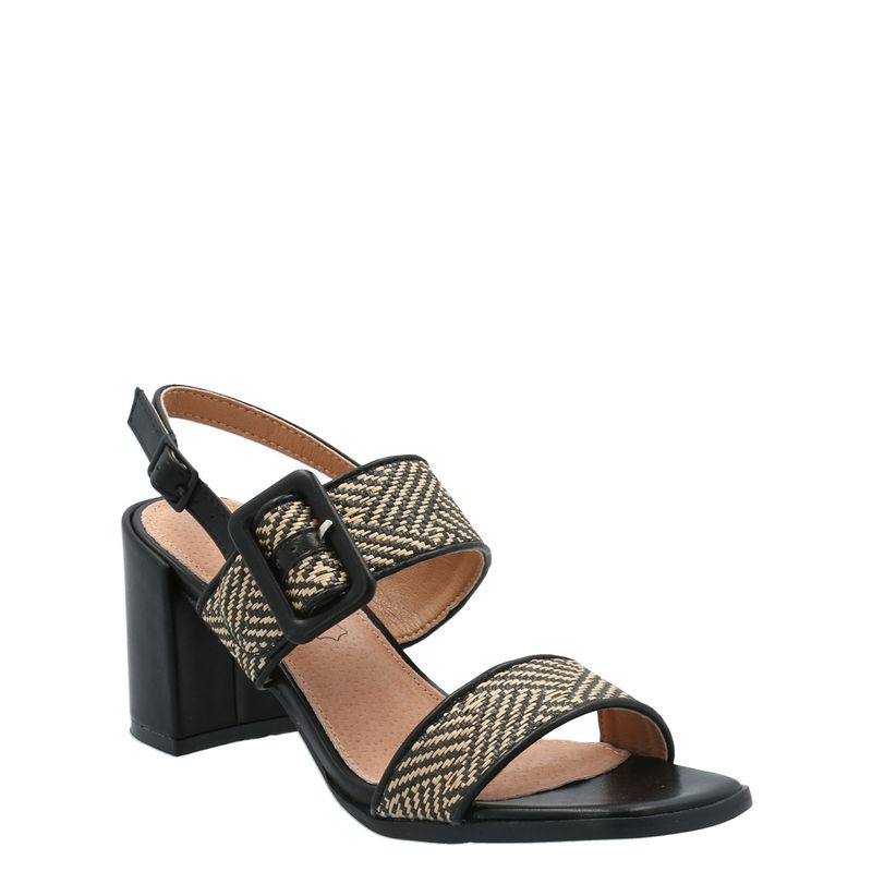 AZALEIA - Sandalia Mujer Jamino Negro AZALEIA