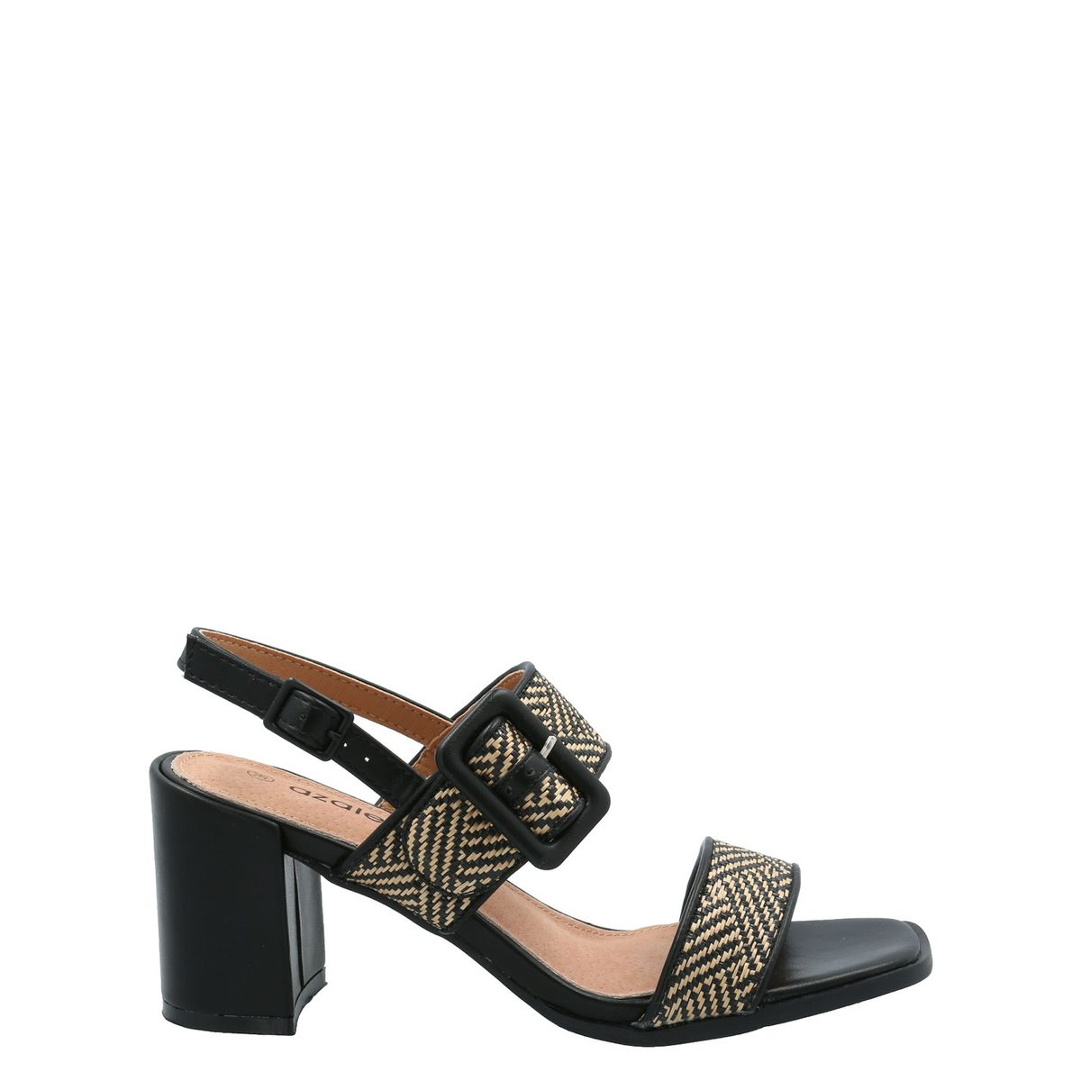 AZALEIA - Sandalia Mujer Jamino Negro AZALEIA