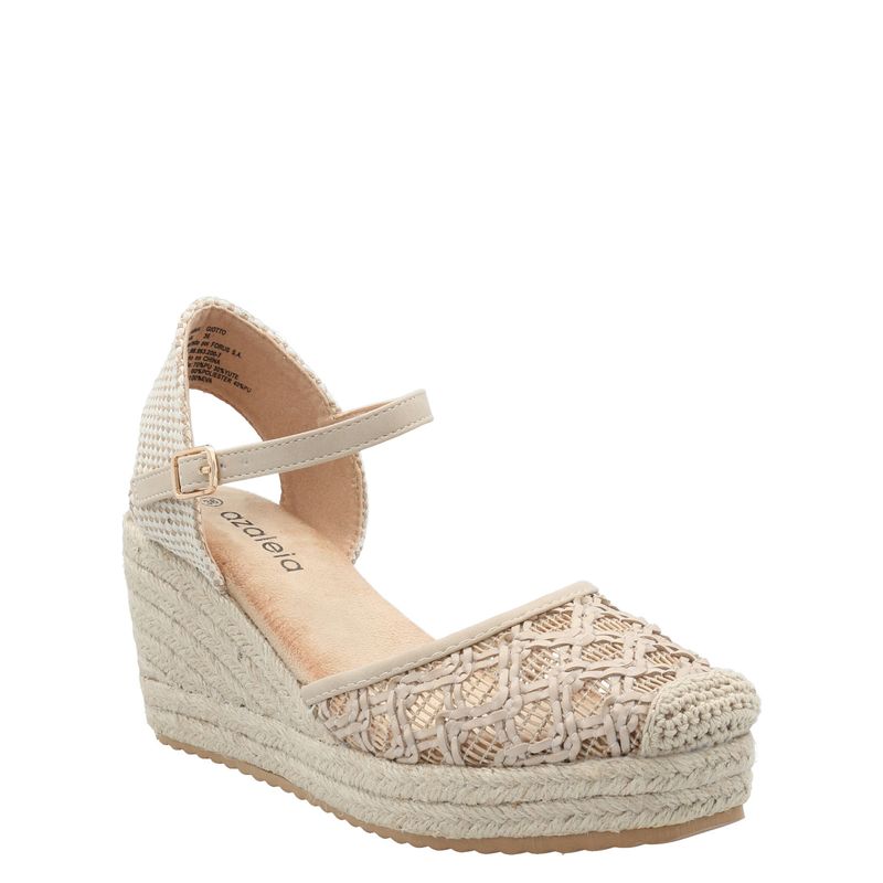 AZALEIA - Sandalia Mujer Giotto Beige AZALEIA
