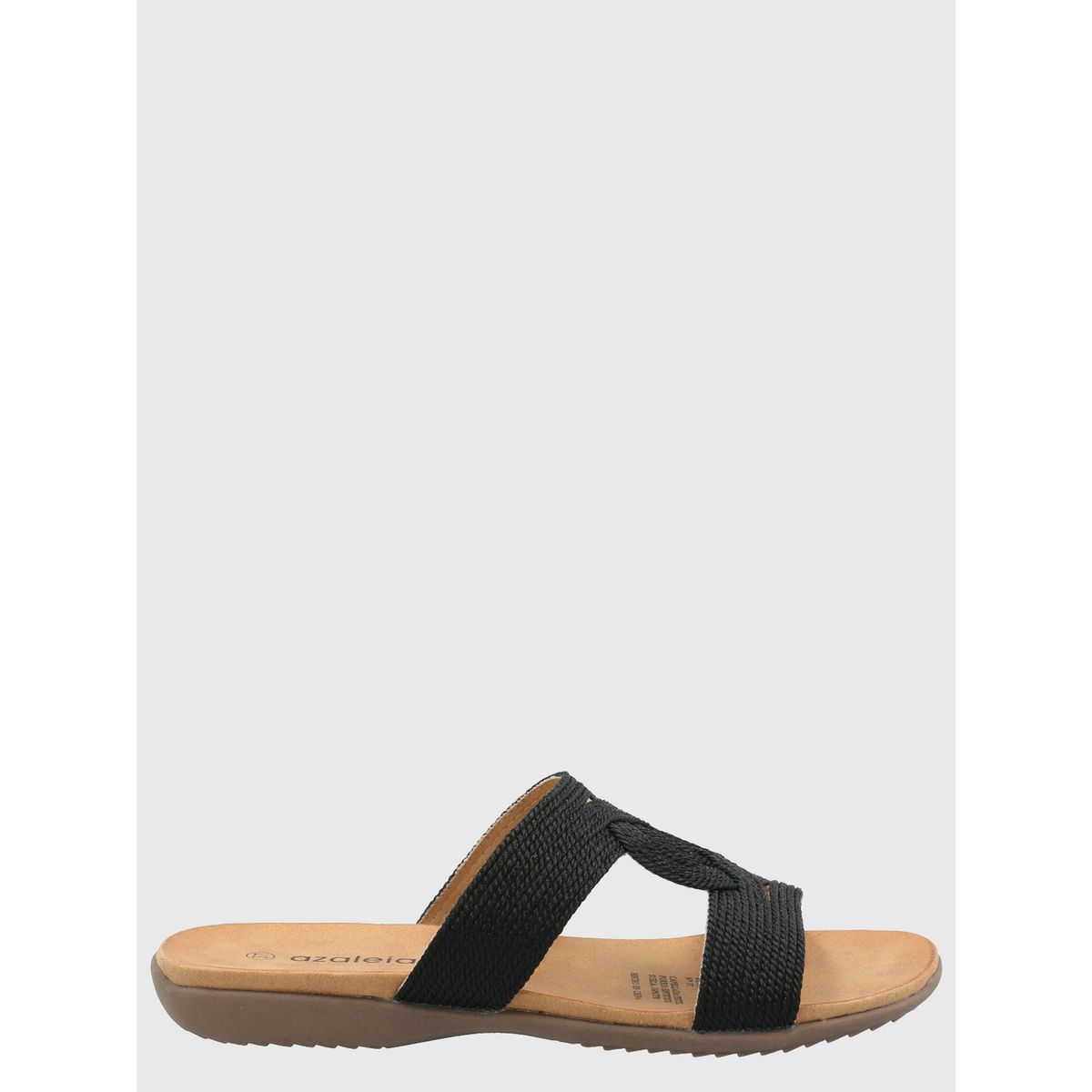 AZALEIA - Sandalia Mujer Rocco Negro AZALEIA