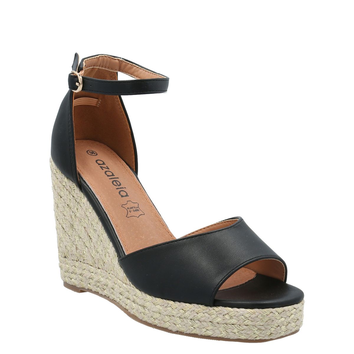 AZALEIA - Sandalia Mujer Giuseppe Negro AZALEIA