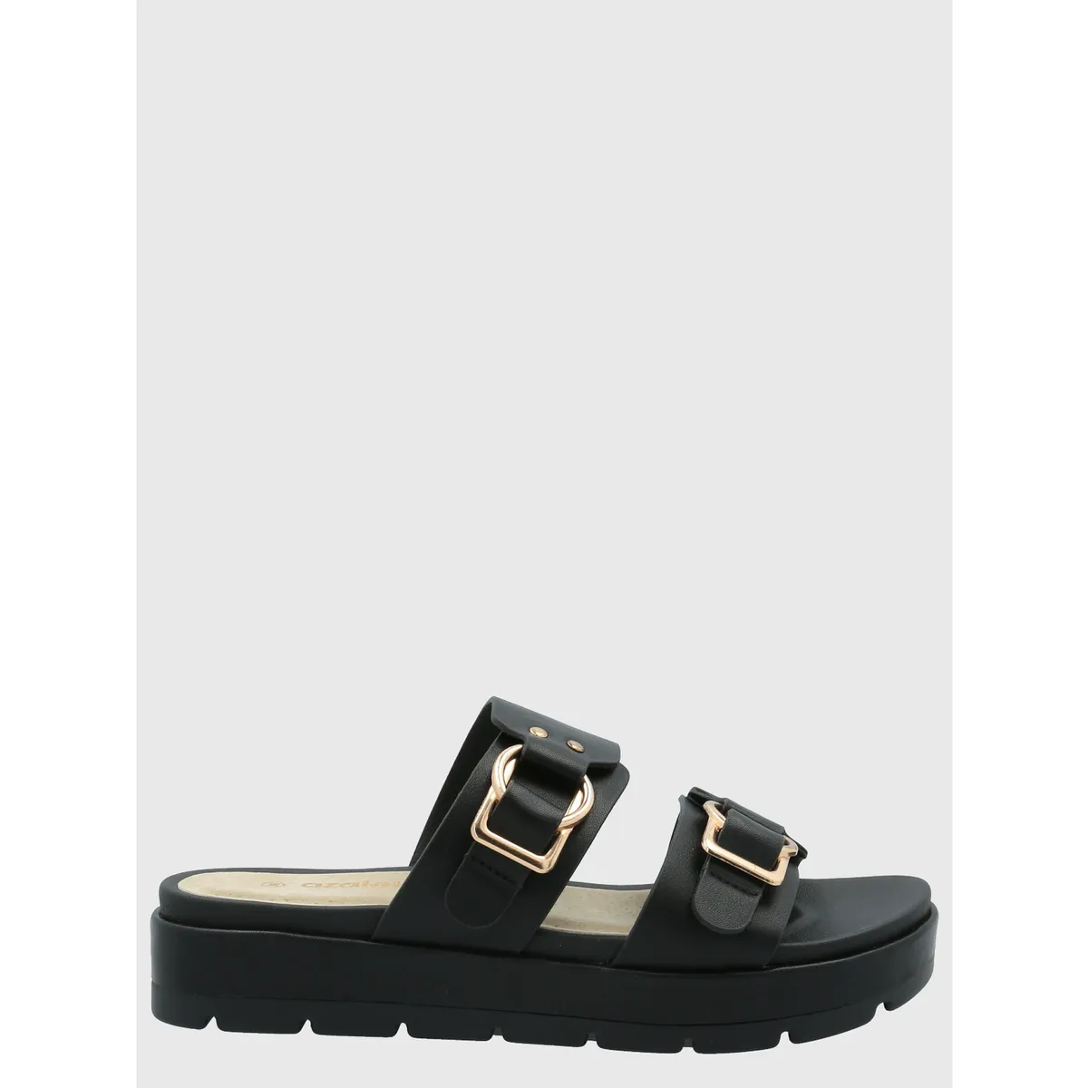 AZALEIA - Sandalia Mujer Nicola 1 Negro AZALEIA