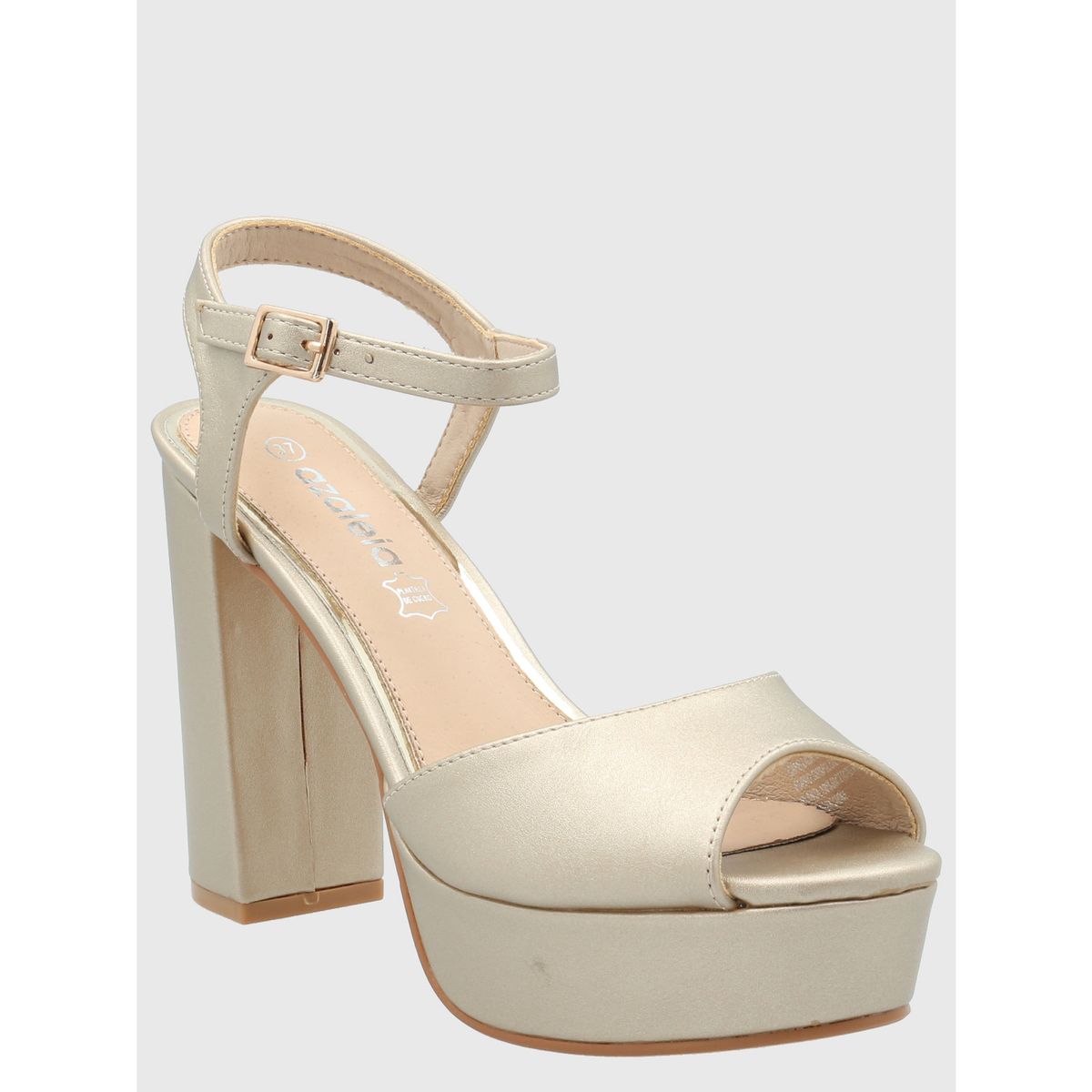 AZALEIA - Sandalia Mujer Constanza Dorado AZALEIA