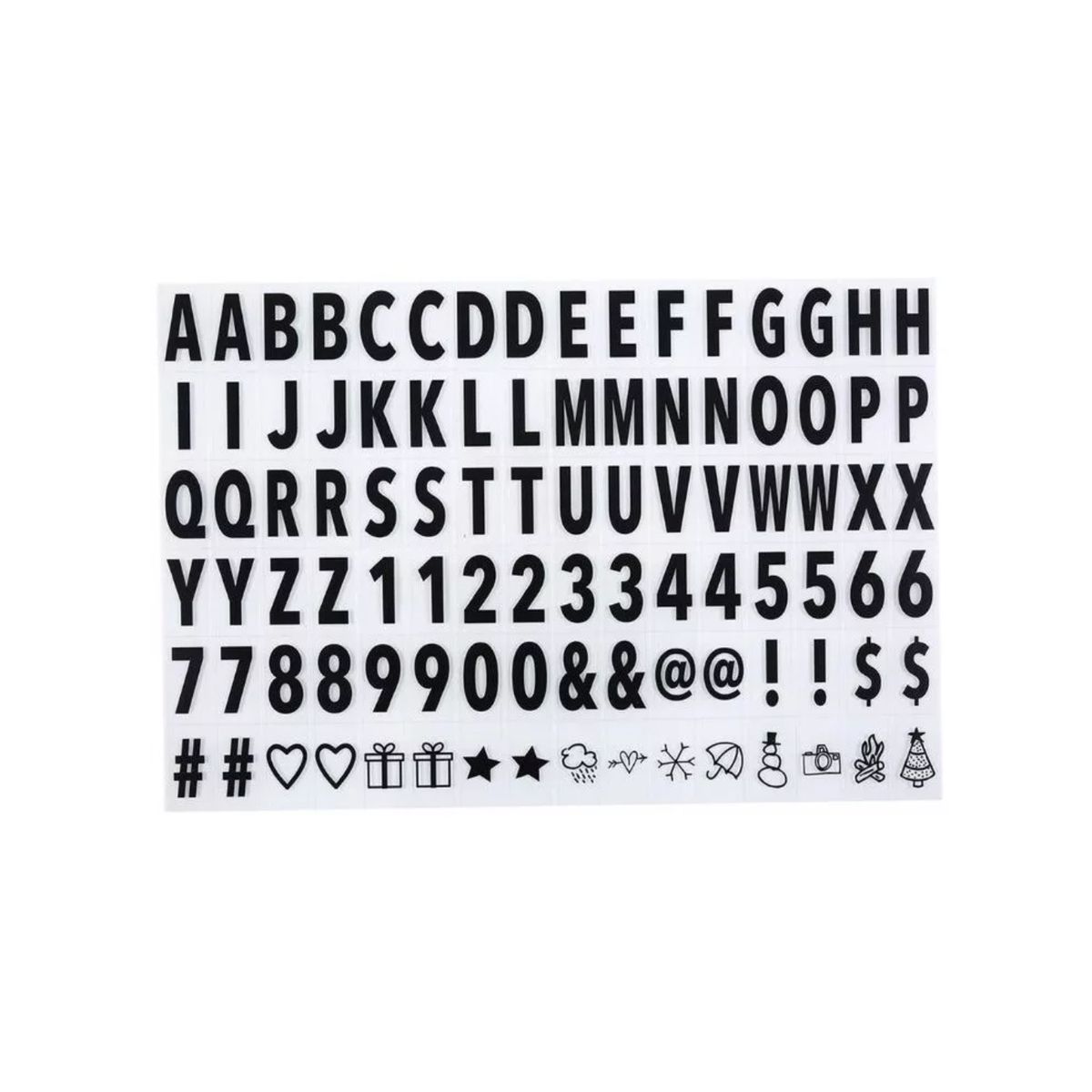 IMPORTCLICK - Pizarra Luminosa Luz Led A4 Cartel Letras Emojis Negro IMPORTCLICK