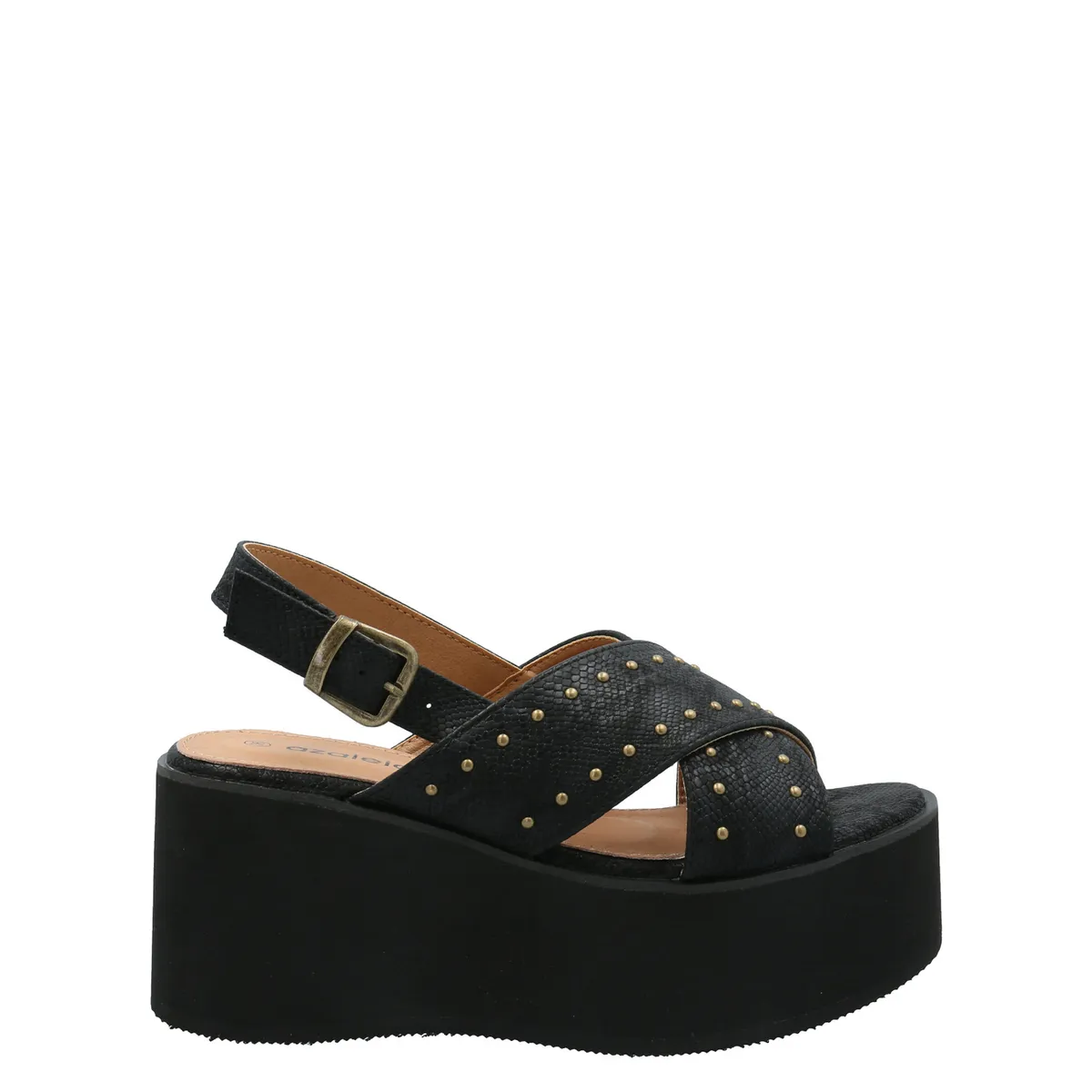 AZALEIA - Sandalia Mujer Marcello Negro AZALEIA