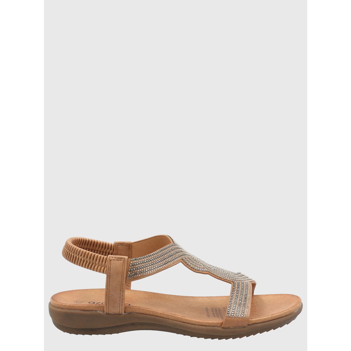 AZALEIA - Sandalia Mujer Riccardo Café AZALEIA