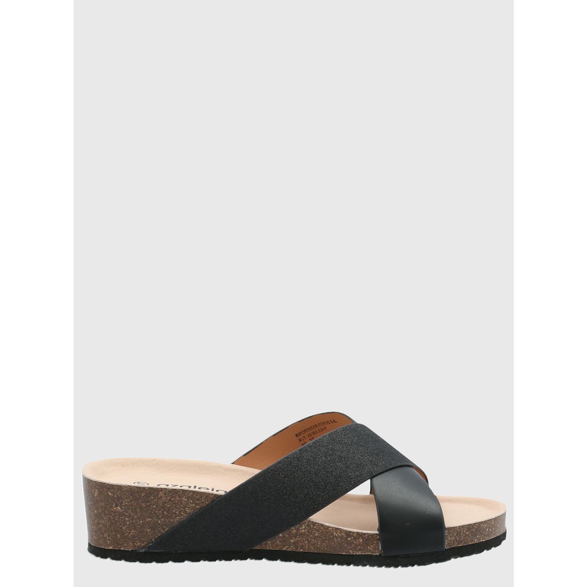 AZALEIA - Sandalia Mujer Giacomo Negro AZALEIA