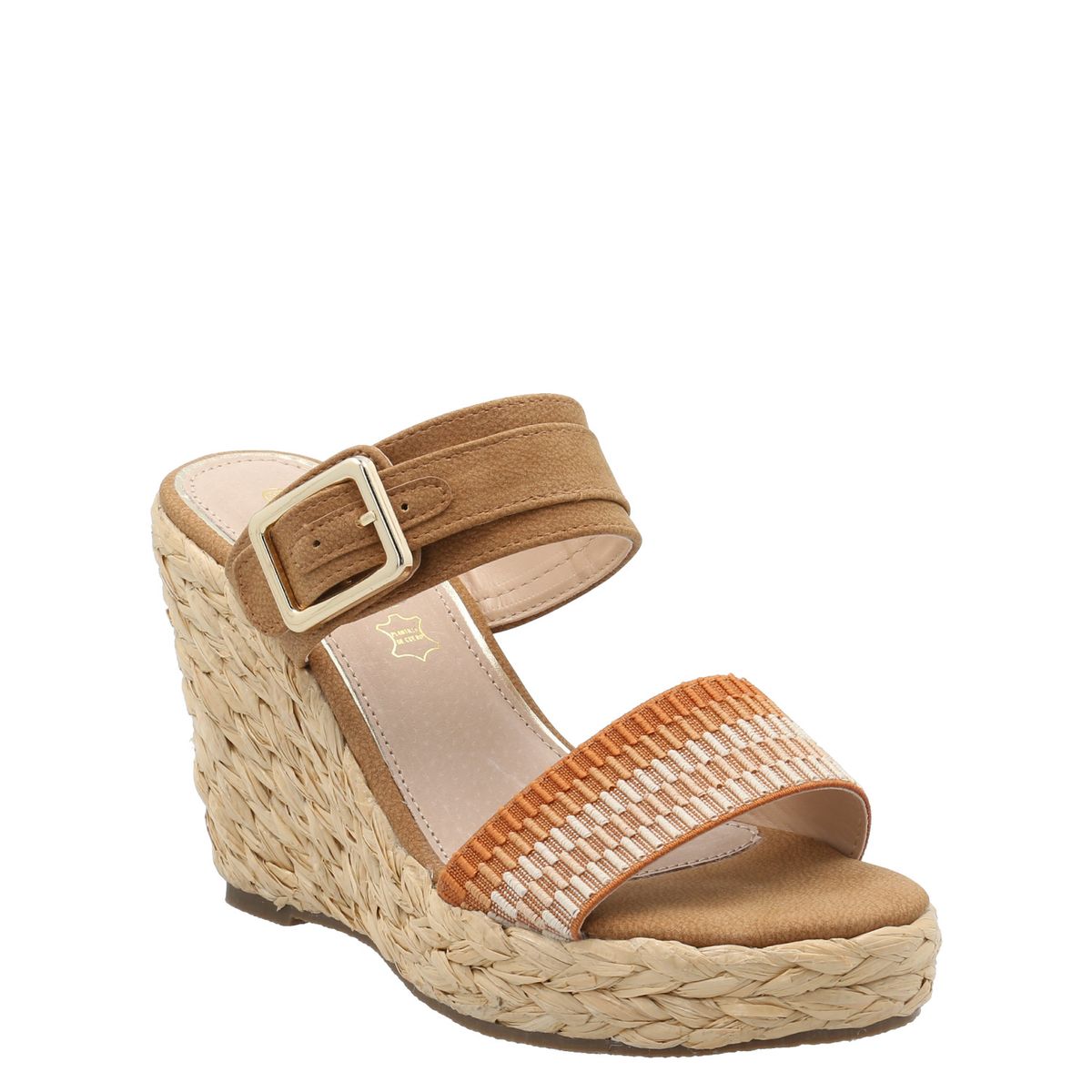 AZALEIA - Sandalia Mujer Renzo Cognac AZALEIA.