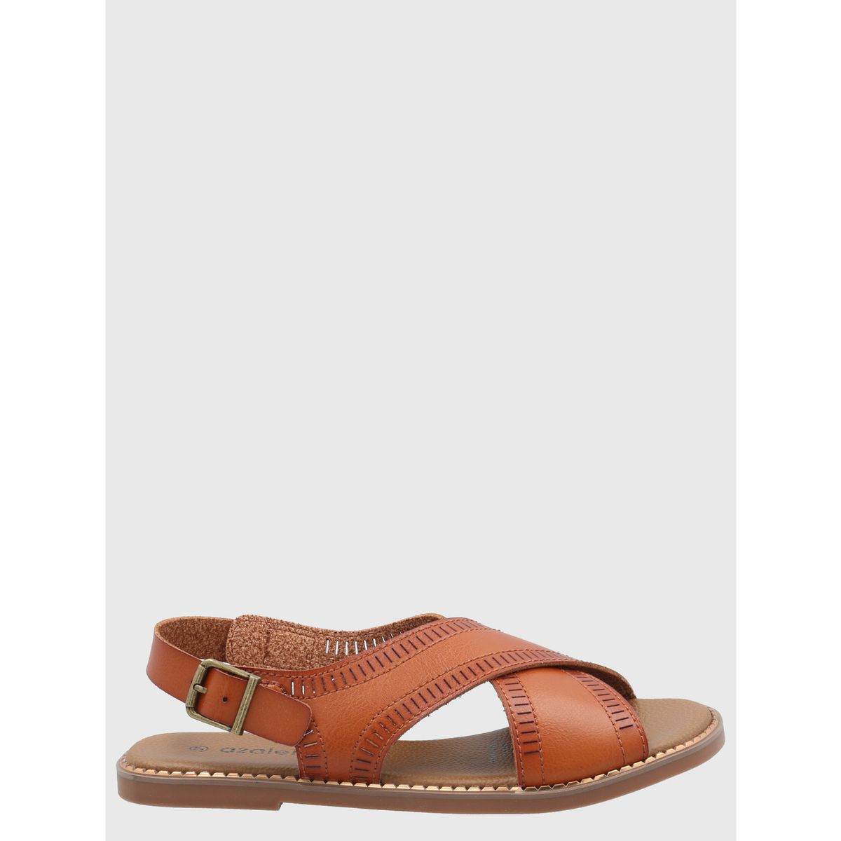 AZALEIA - Sandalia Mujer Nazario Café AZALEIA