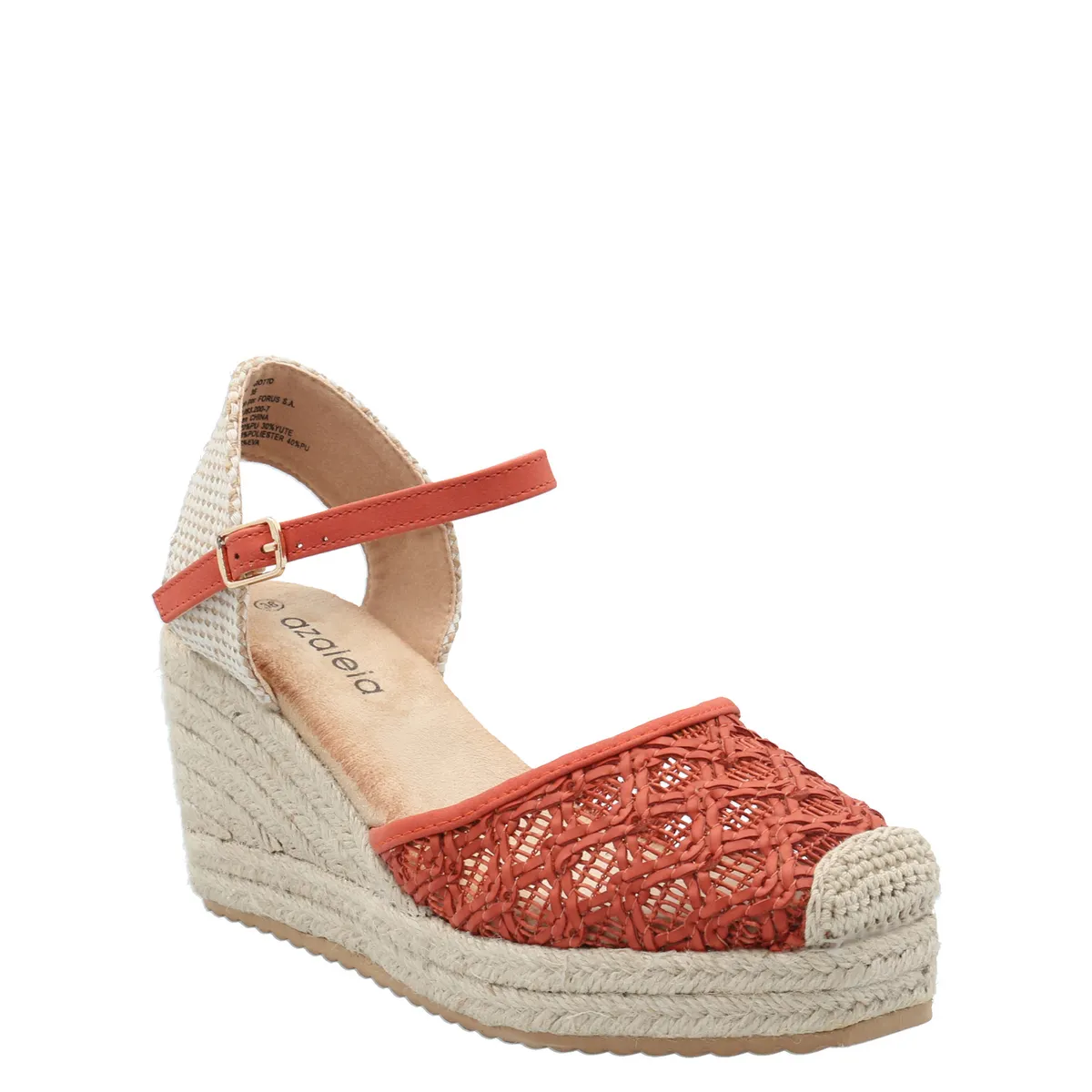 AZALEIA - Sandalia Mujer Giotto Ladrillo AZALEIA