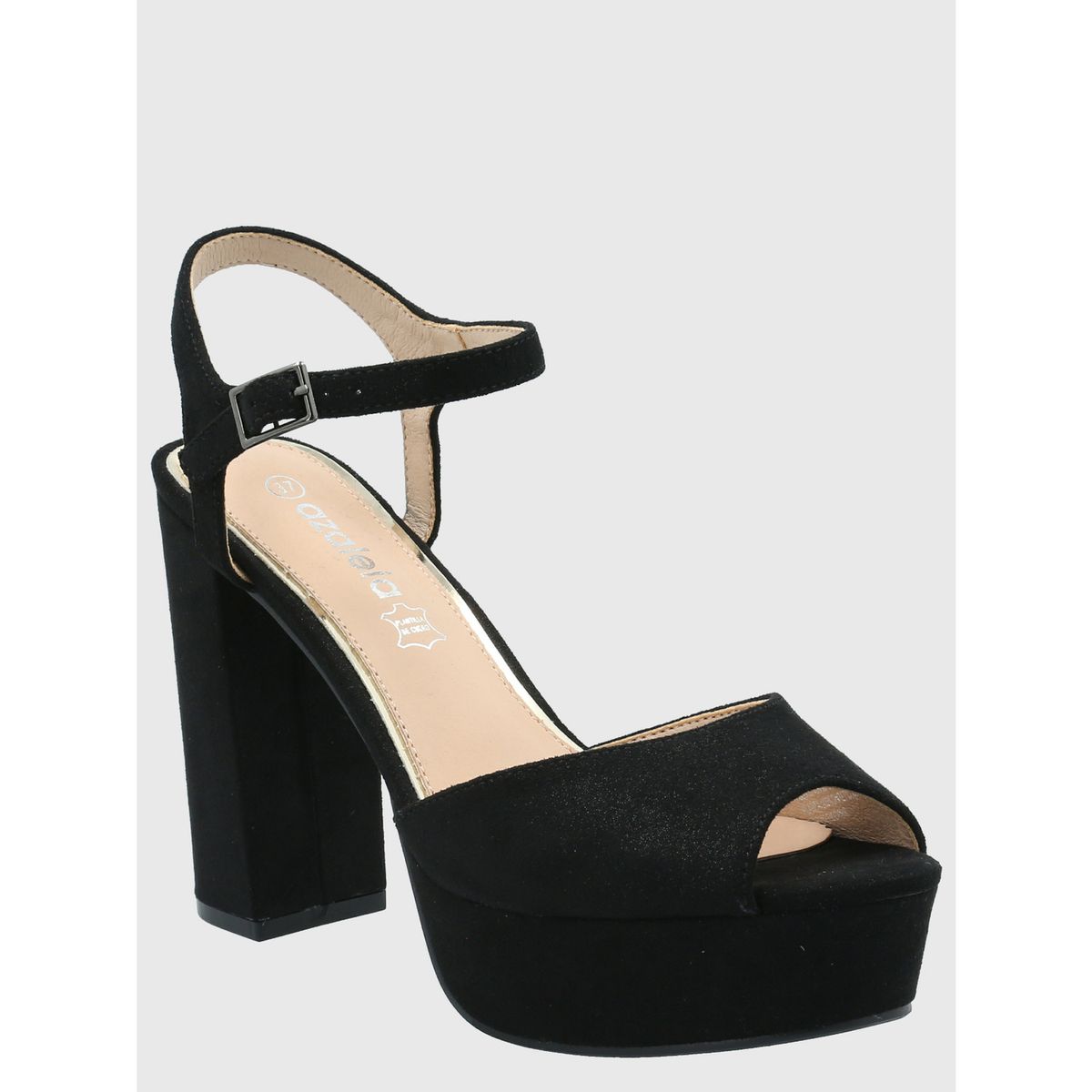 AZALEIA - Sandalia Mujer Constanza Negro AZALEIA