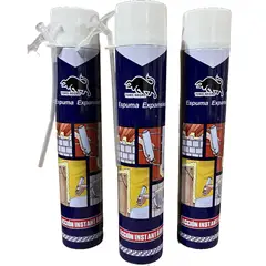 TORO - Espuma Poliuretano Expansiva Sellador Aislante 750ML PACK 3 UNIDADES