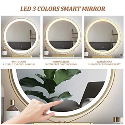 Imagen 2 del producto Tocador Anastasia espejo luz led 3 tonalidades EM060