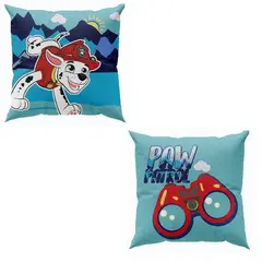 GENERICO - Cojín Decorativo 40x40 Cm PPatrol Sofá Pieza Celeste