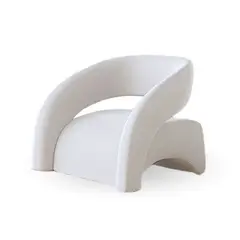 SANTU HOME & DECO - Sofá Poltrona Blanco