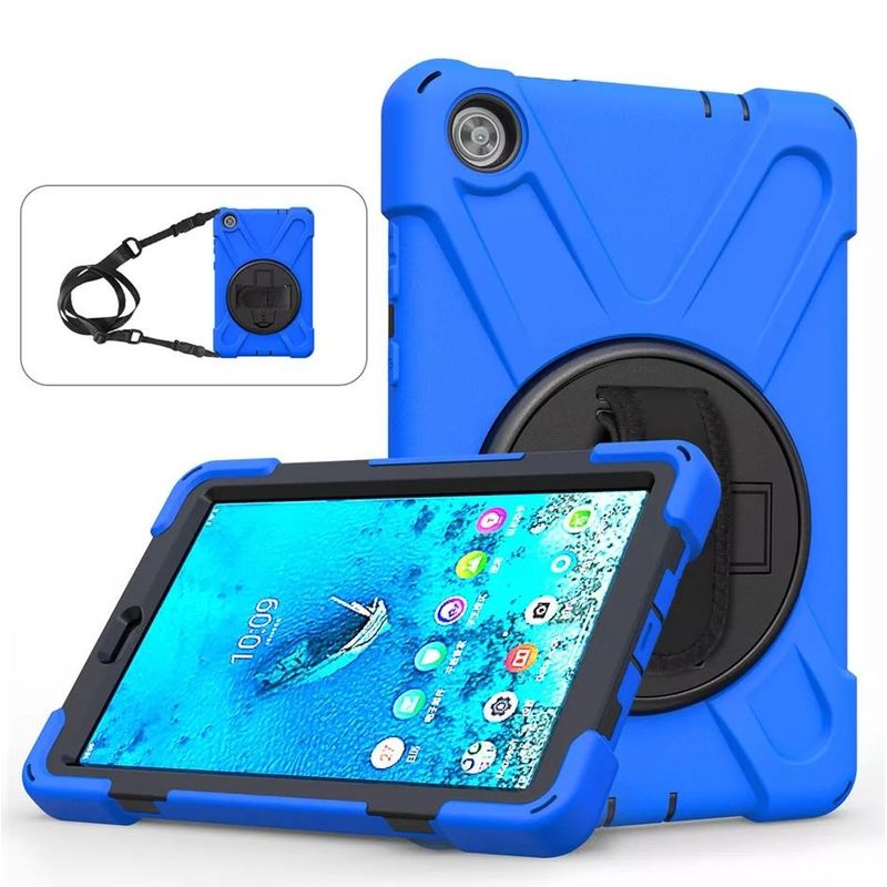 GENERICO - Funda Antigolpes compatible con Lenovo Tab M10 Plus 3era Gen Azul
