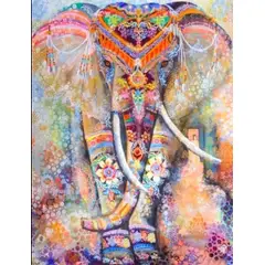 GENERICO - Kit Diamond Painting Pintura De Diamante - Elefante Cod20