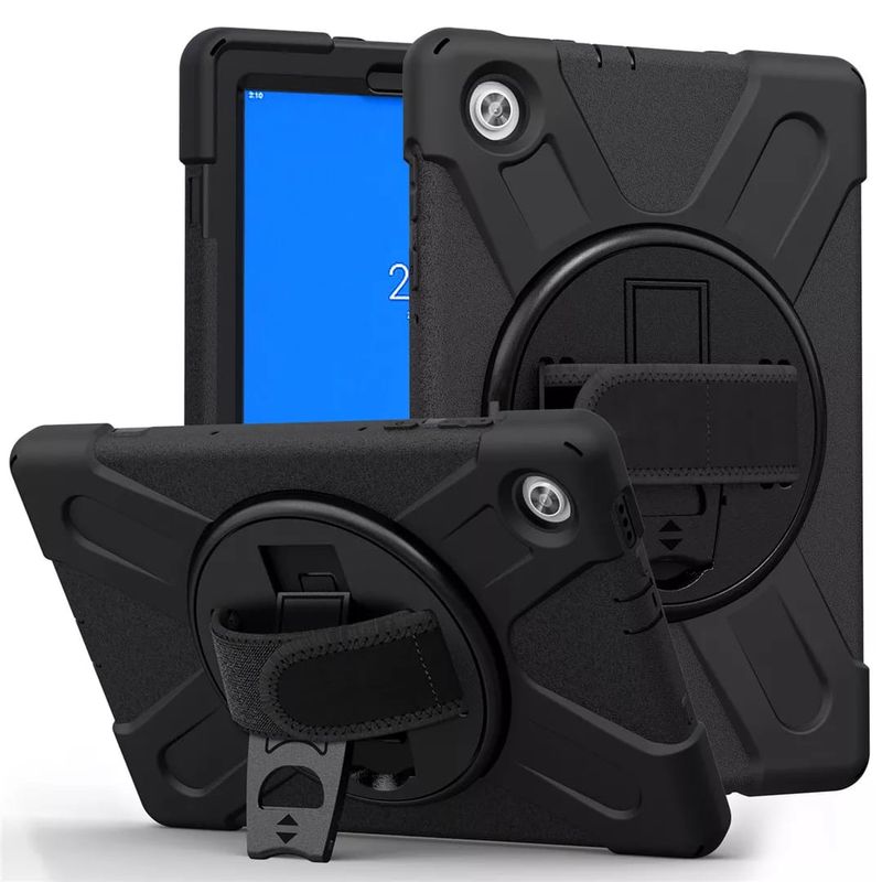 GENERICO - Funda Antigolpes compatible con Lenovo Tab M10 Plus 3era Gen Negro