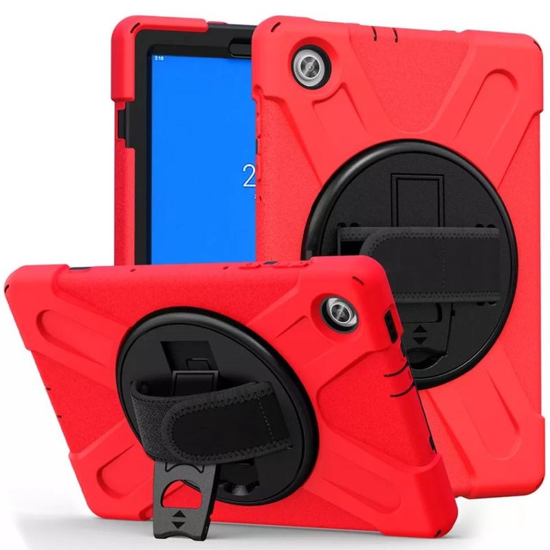 GENERICO - Funda Antigolpes compatible con Lenovo Tab M10 Plus 3era Gen Rojo