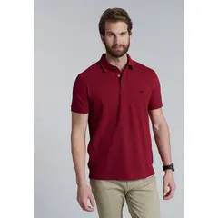 FEROUCH - Polera Polo Washington Rojo