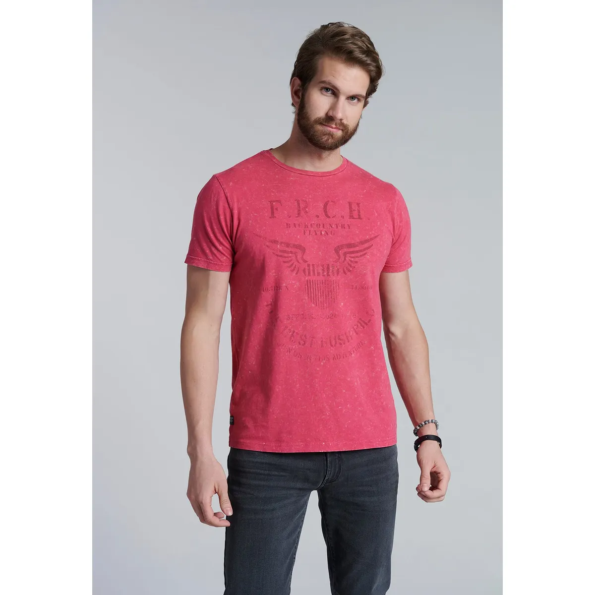 FEROUCH - Polera Proceso Nashville Rojo Ferouch