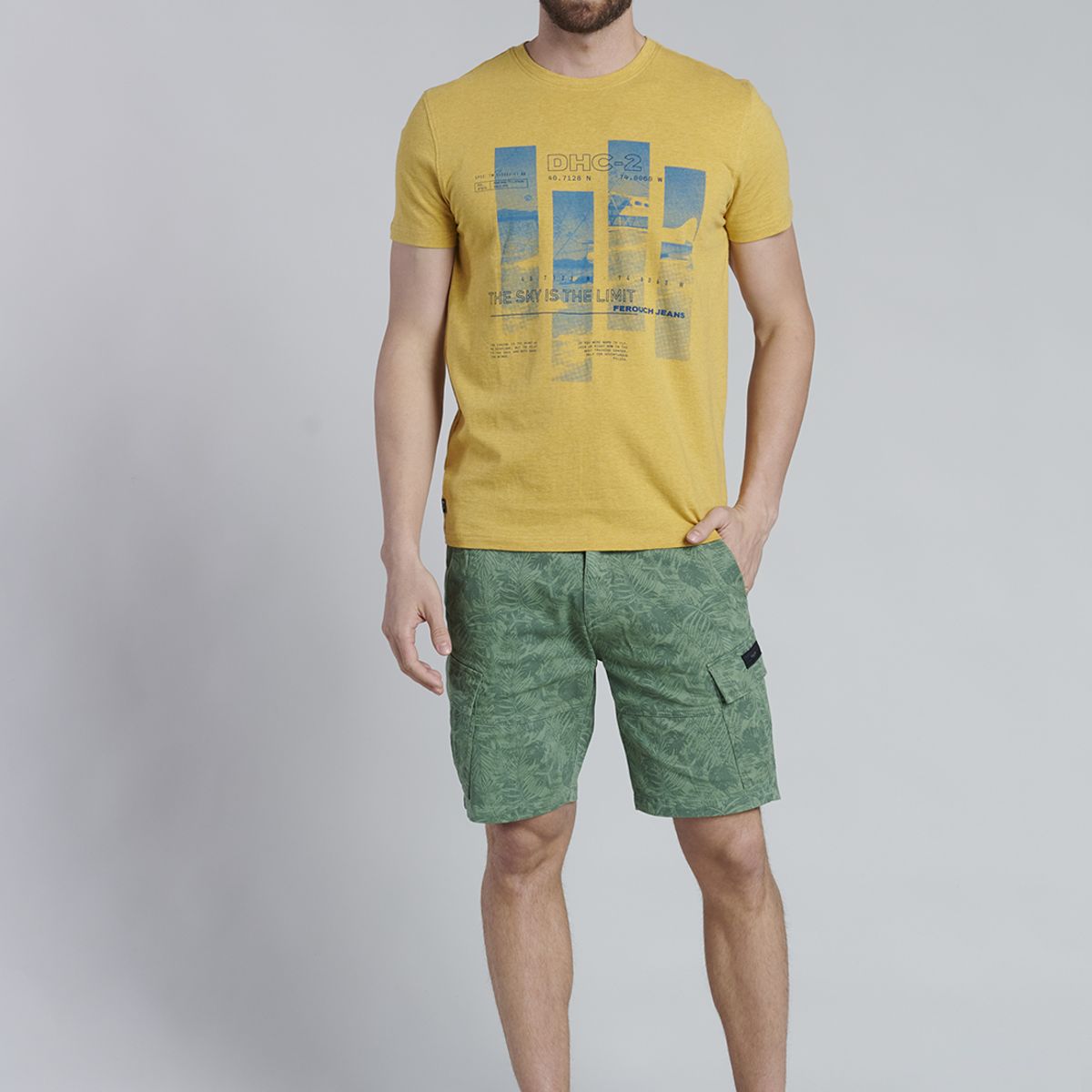 FEROUCH - Polera Cincinnati Amarillo Ferouch
