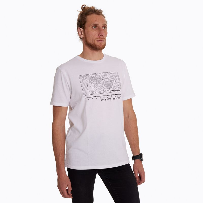 MERRELL - Polera Hombre East Blanca MERRELL.-