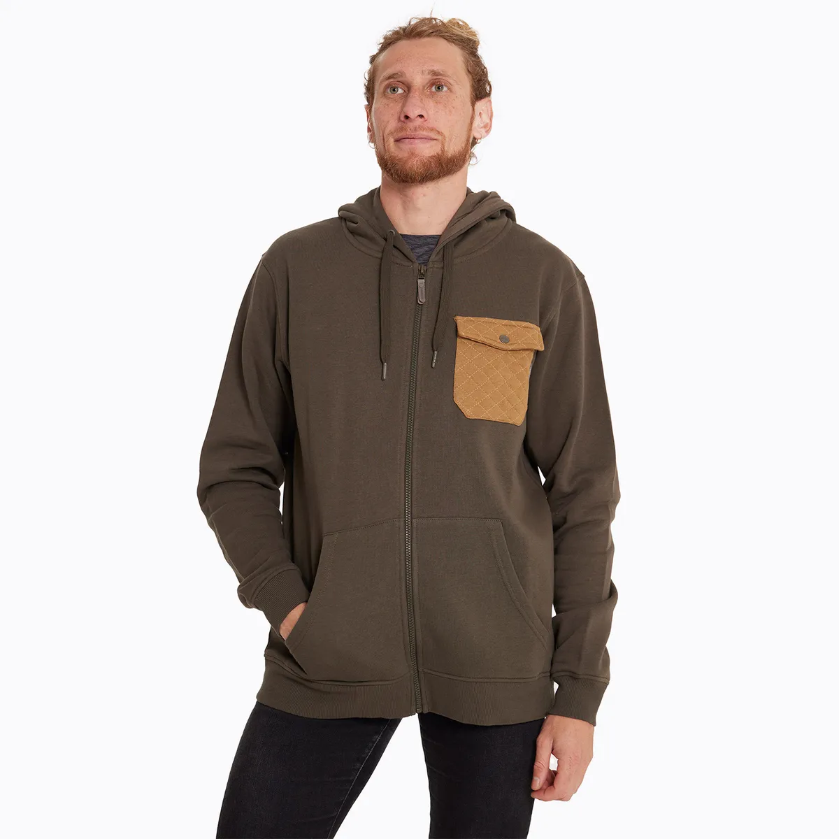 MERRELL - Polerón Hombre Coyote Sweatshirt Café MERRELL