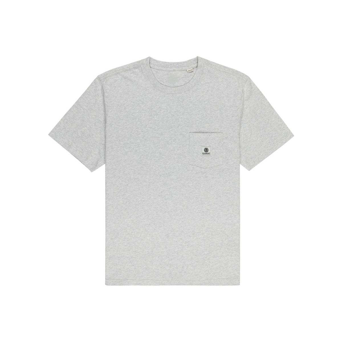 ELEMENT - Polera Manga Corta Hombre Basic Pocket Gris ELEMENT