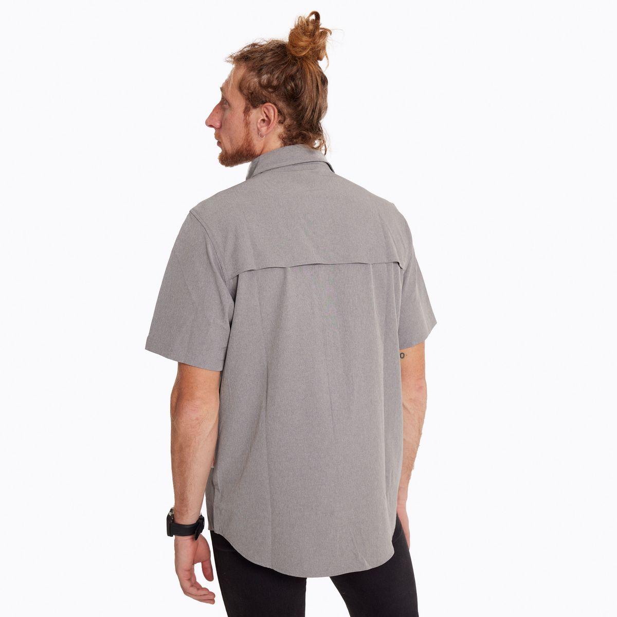 MERRELL - Camisa Hombre Pantano Gris MERRELL