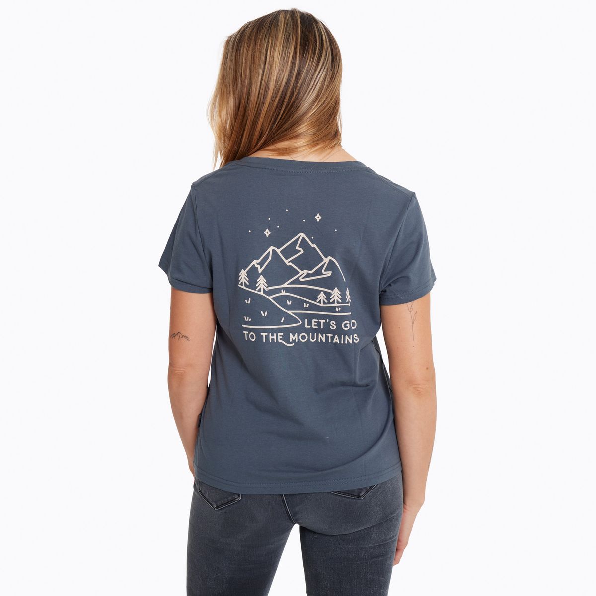 MERRELL - Polera Mujer Tule Azul MERRELL