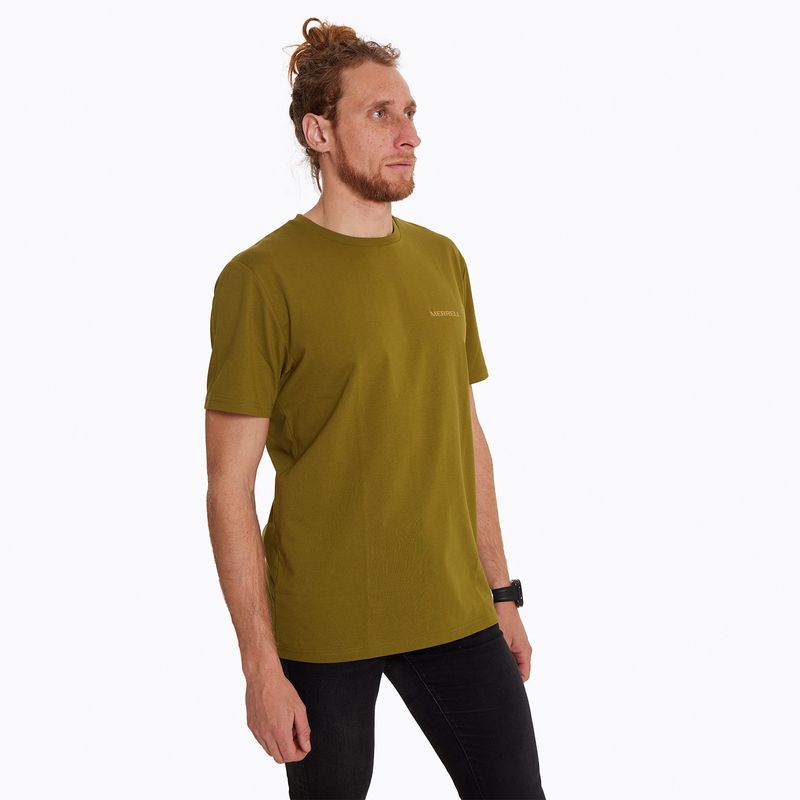 MERRELL - Polera Hombre Indian Verde MERRELL.-