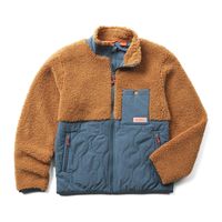 Polar Hombre Sherpa Mixup Jacket Mostaza