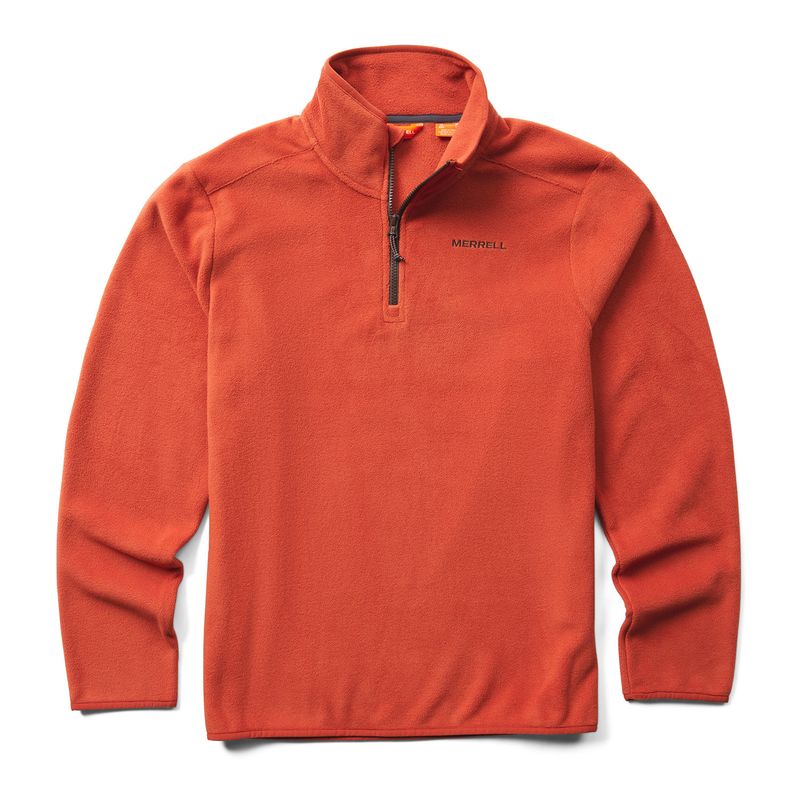 MERRELL - Polar Hombre Terrain 1/4 Zip Rojo MERRELL