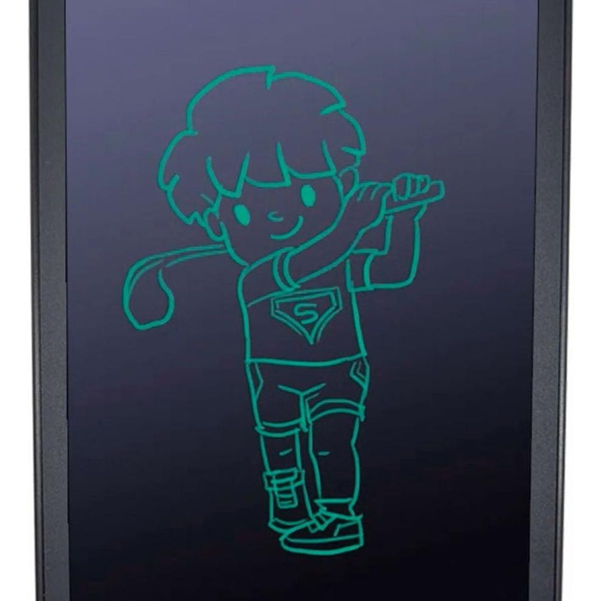 GENERICO - Pizarra Mágica Anotador Dibujo Con Lapiz 8.5pulgada - Negro